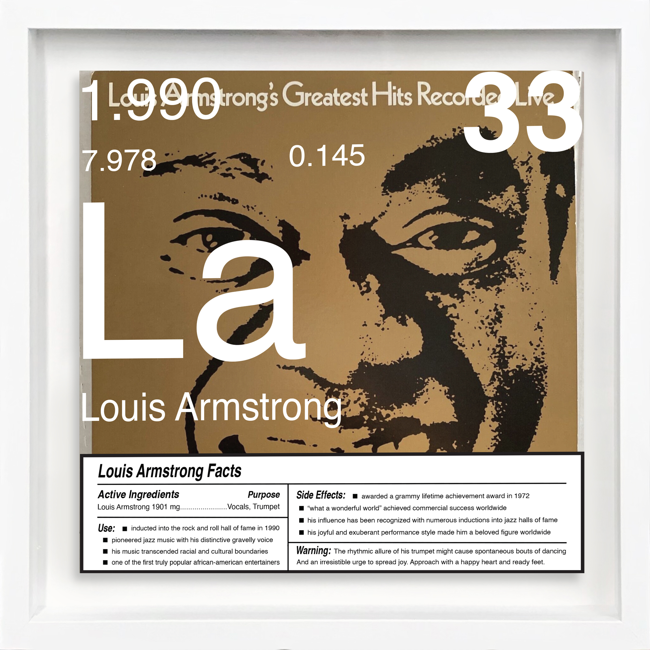 Louis Armstrong artwork